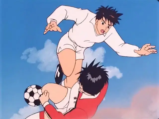 blue legend shoot soccer anime