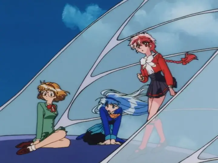 magic knight rayearth flying