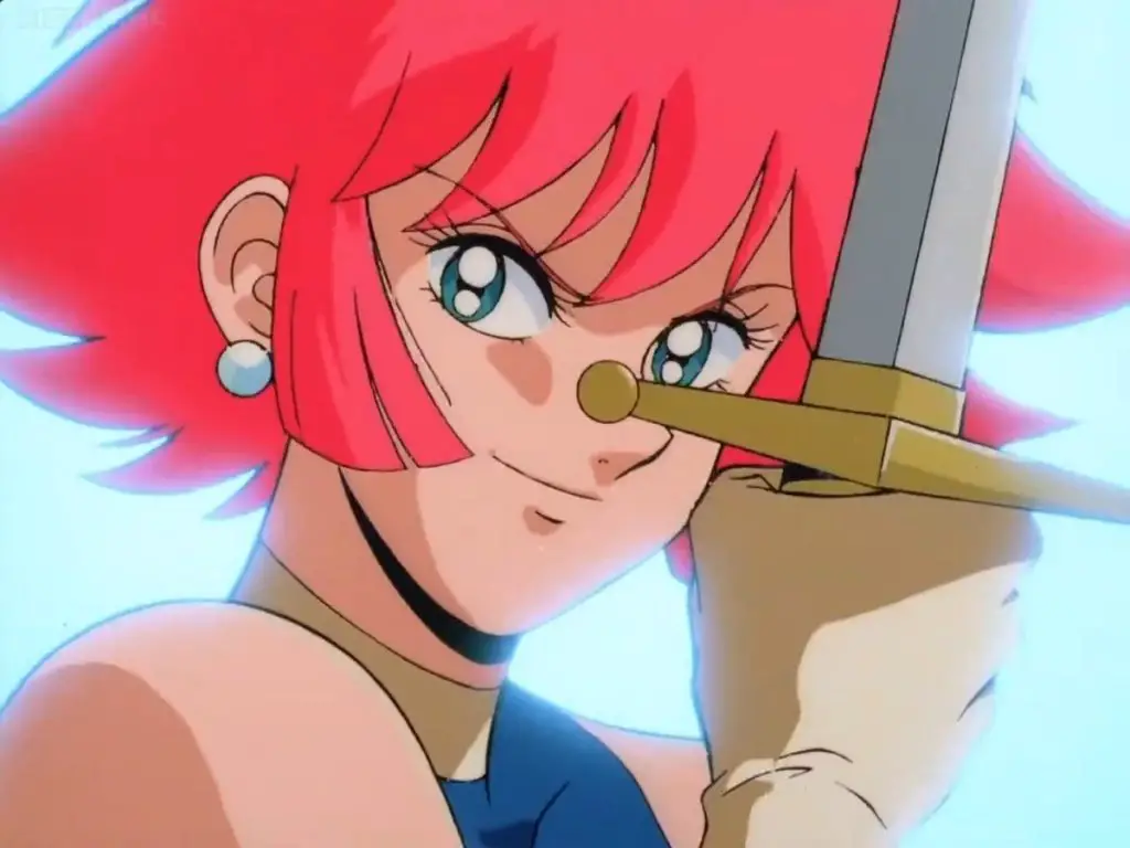 Cutie Honey and Sword