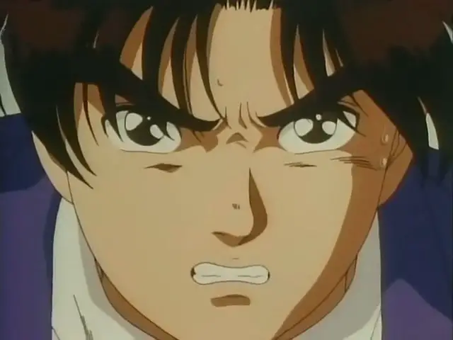 Kindaichi is angry