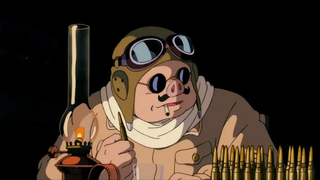 Porco Rosso counts his bullets