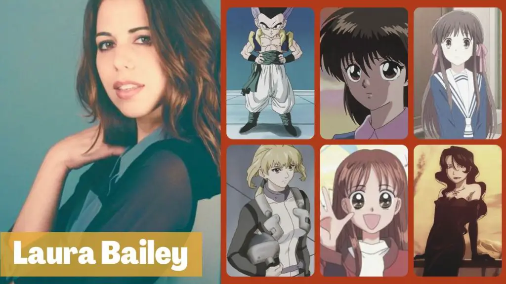 Laura Bailey and the Characters she voiced