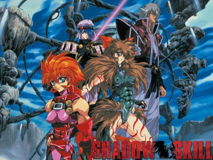 Promo art showing the main characters of Shadow Skill